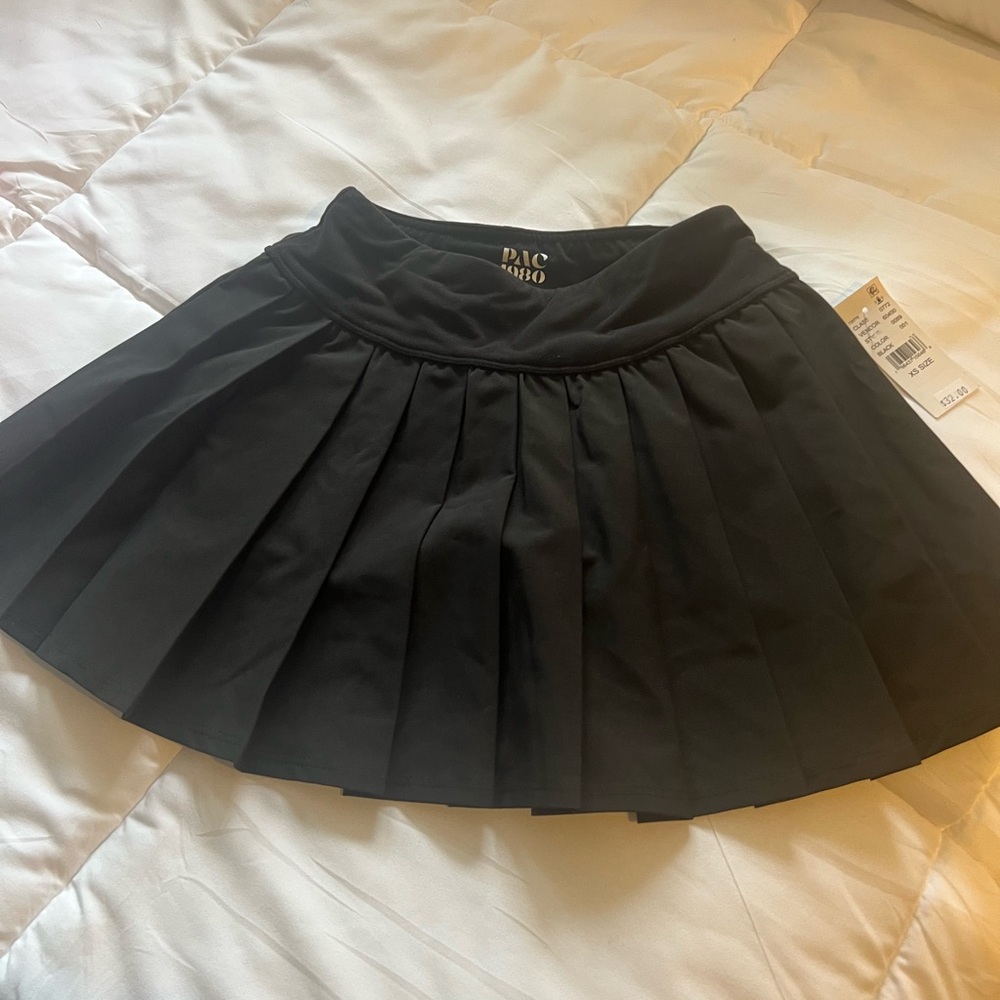 Pacsun Black Pleated Women's Skirt